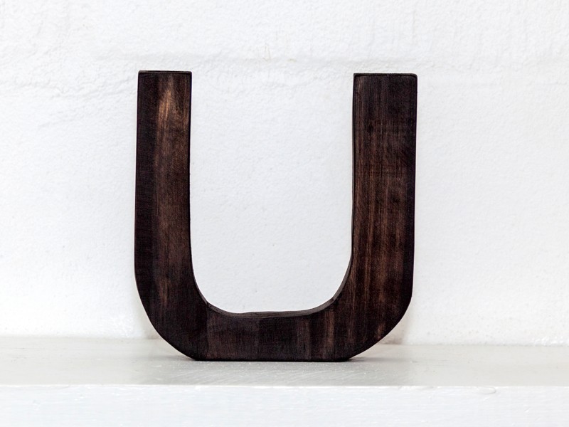 U Shaped Candle Holder